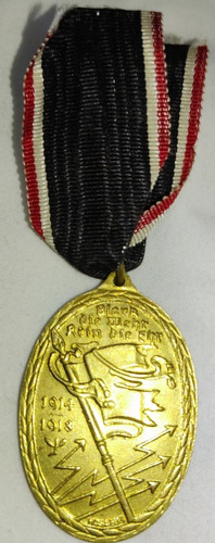 Medalla Conmemorativa De La Unión Kyffhäuser. Original.