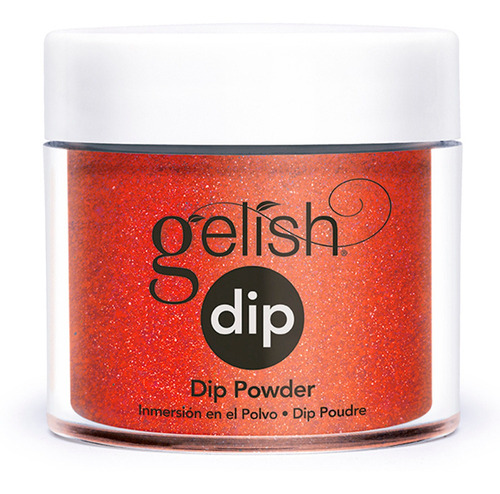 Gelish Dip Powder 23gr Polvo De Inmersion Walking On Stardus Color Coral