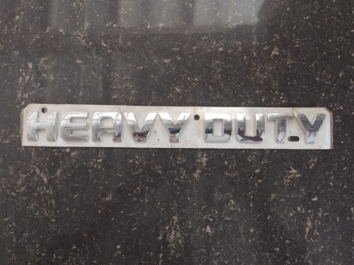 Emblema Heavy Duty Super Duty Original 