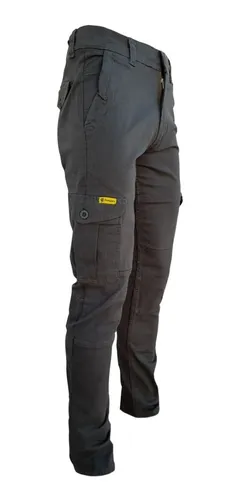 Pantalon Cargo Elastizado Pampero Trabajo Bolsillo Hombre