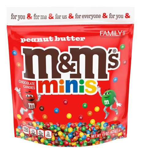 M&m's Minis Chocolate Candy - Family Size