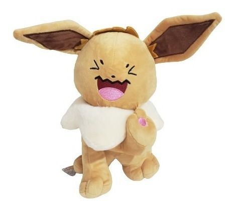 Muñeco De Peluche Pokemon Eevee Divertido Padrón Anime