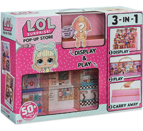  Lol Surprise Estuche Transporte Y Juego Pop-up-store Nueva 