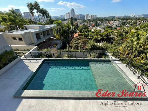 Imagem 2 de 15 de Casa Moderna De Finíssimo Acabamento À Venda No Alpha 1 - Es1981
