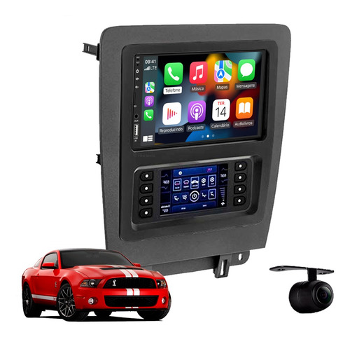 Central Multimidia Android Auto Ford Mustang 2010 2011 2012