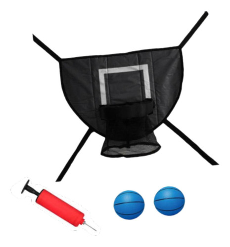 Canasta De Baloncesto Con Trampolín Para Dunking Easy, Color