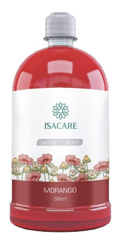 Sabonete Líquido Para As Mãos Isacare Morango 500ml