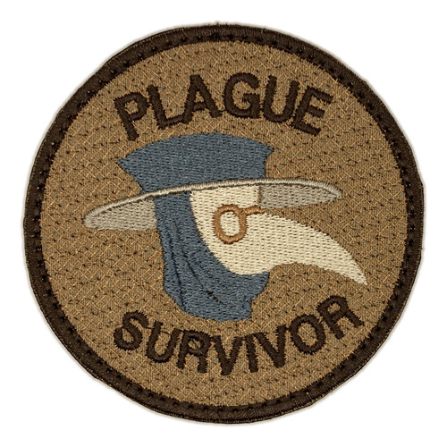 Plague Survivor - Velcro - Parche Bordado Vk