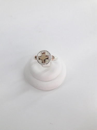 Anillo Enfermera En Plata Y Oro