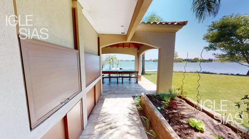 Importante Propiedad En El Golf Nordelta - Venta Y Alquiler Al Lago Central