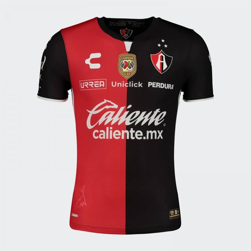 Camiseta Atlas 2022 2023 Local Parche Campeón Nueva Charly