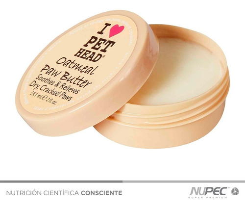 Imagen 1 de 4 de Crema Para Almohadillas Oatmeal Natural