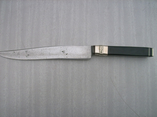 Antiguo Cuchillo Francés Hoja De 19 Cm