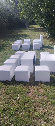 Alquiler De Living Puff Y Mesa Puente Blanco