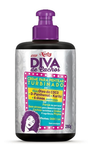 Creme Para Pentear Turbinado Niely Diva De Cachos