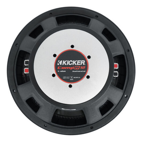 Kicker 48cwr124 Compr 1000 Watt 12 Subwoofer Dvc 4-ohm Ccc