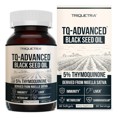 Aceite De Semilla Negra Tq-advanced Triquetra 60 Softgel