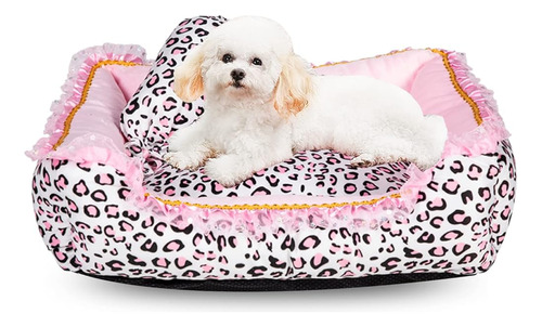 Gigreinc Lindo Cachorro Rosa Sleeping Mat Cama Con Patrón De