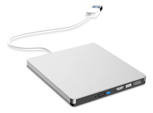 Lector De Dvd Y Cd, Externo, Quemador Usb 3.0 1