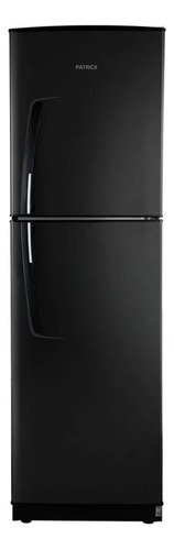 Heladera Patrick Diseño HPK136M00 black steel con freezer 300L 220V