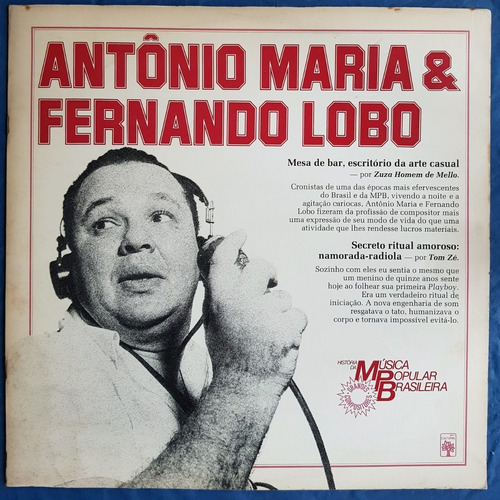 Antônio Maria E Fernando Lobo - Mpb - Lp - Vinil Ótimo | MercadoLivre