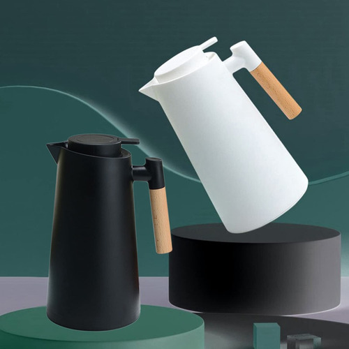 Jarra De Café Térmica De 1 L, Cafetera Al Vacío De Doble