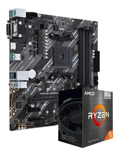 Combo Actualizacion Pc Amd Ryzen 5 4600g + 16gb + Mother Am4