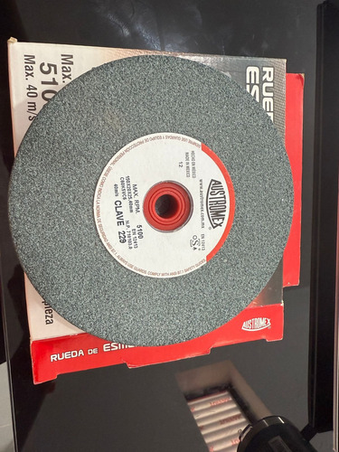 Rueda Abrasiva Para Esmerilar Y Afilar 150 X 20 X25.40 Mm 60