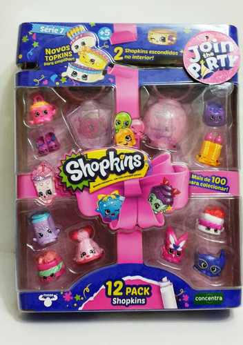 Imagen 1 de 3 de Shopkins Fiesta Serie 7 Pack De 12 Original
