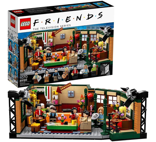 Lego 21319 Friends Central Perk - Juego De Construcción