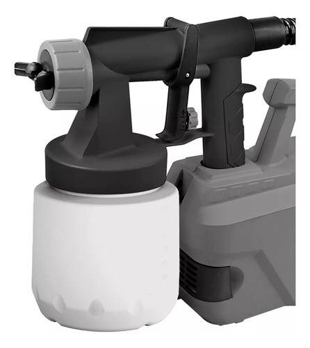 Pistola De Pintura Recipiente De 700ml Potência 500w 127v