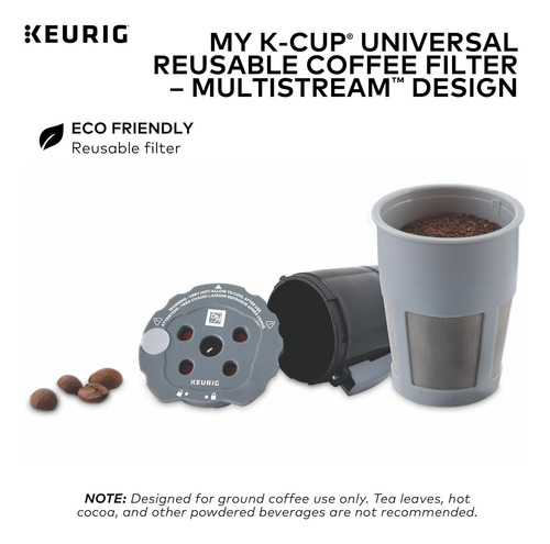 Filtro Reutilizable Universal Keurig My K-cup Tecnología Mul