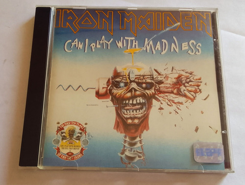 Iron Maiden Can I Play With Madness Maxi-single 7 Temas.