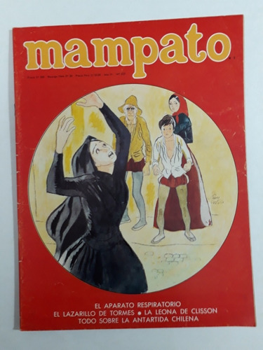 Mampato 232 . Ana María Guiraldes . J. P. Castillo. Themo 