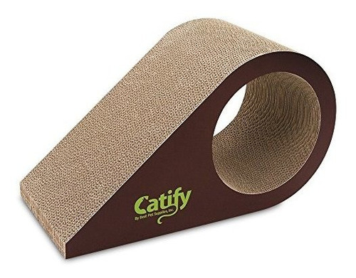 Best Pet Supplies Catify Droplet - Rascador De Cartón Para 