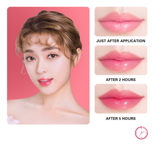 Lápiz Labial O Color Changing Para Mujer, Hidratante Y Mo 00
