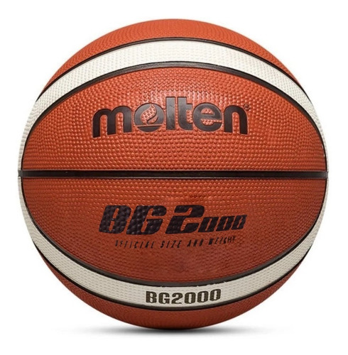 Pelota Basquet N° 3 Molten Gr3 Infantil Basket Mini Pre-mini Color Naranja (ex Gr3)