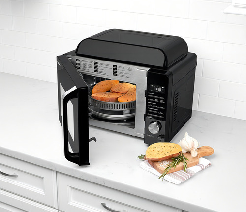 Microondas Com Air Fryer E Forno 110v Cuisinart 3 Em 1