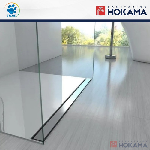Rejilla Desague Lineal Ducha 70 Cm Tigre Acero Ciego Baño