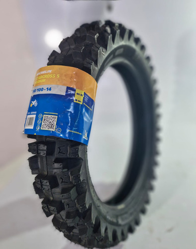 Pneu Michelin Traseiro 90/100-14 M/c 49m Starcross 5 Medium