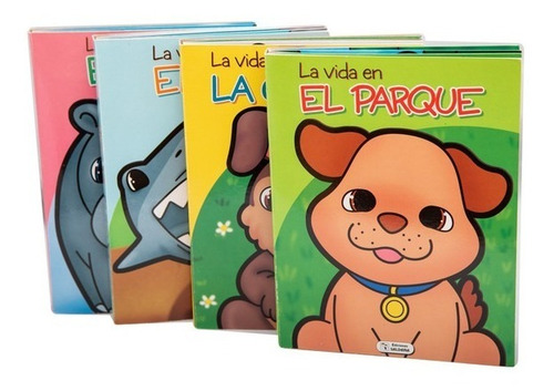 Set De 4 Libros Interactivos Pop Up / La Vida En...