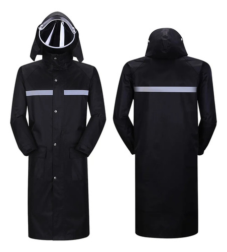 Capa Impermeable Portátil Para Lluvia Gabardina Rompevientos