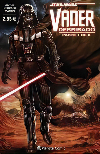 Star Wars Vader Derribado Nãâº 01/06, De Aaron, Jason. Editorial Planeta Cómic En Español