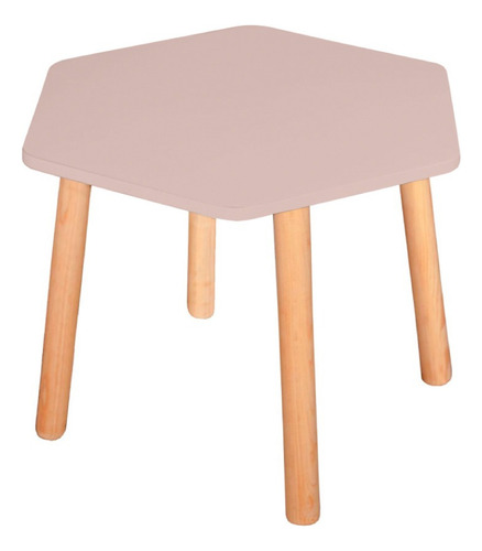 Comedor Moderno Para Niños 7 Acabados Mate Color Rosa Diseño De La Tela De Las Sillas Silla Rosa /mesa Rosa
