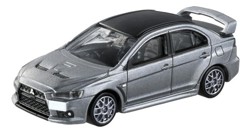 Tomica Premium 02 Mitsubishi Lancer Evolution Takara Tomy Color Gris