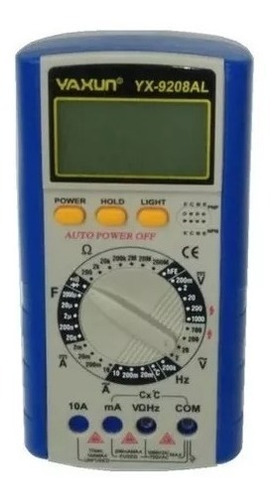 Tester Multimetro Digital Yaxun 9208-al