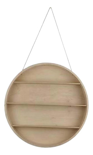 Elegantes Estantes Flotantes De Madera Para La L