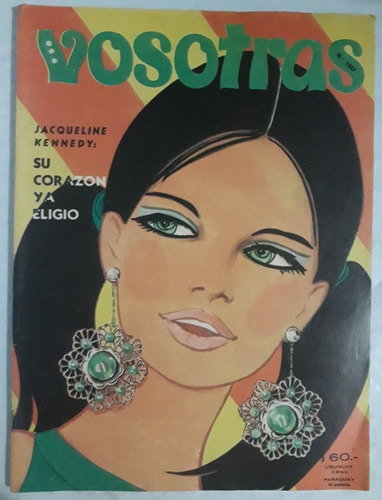 Revista Vosotras N° 1667 Enero 1968 Retro Vintage 