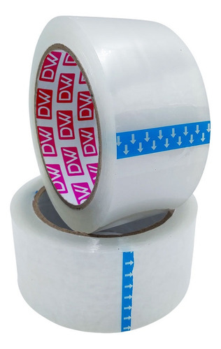 Cinta Adhesiva Embalaje 48x100 X6u Dw Color Transparente
