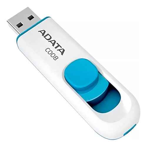 Adata C008 Pendrive 16gb Con Usb 2.0 Blanco/azul